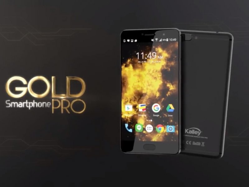 Gold Pro Smartphone by Kalley