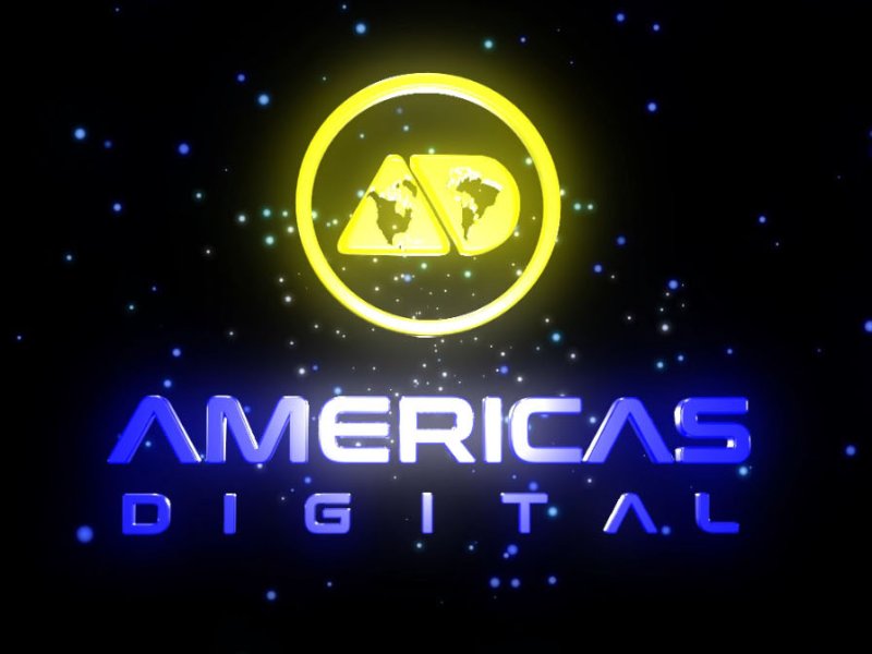 Americas Digital 3D Animated Logo