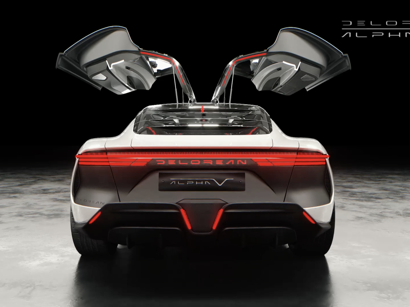 60 sec 3D Animation – DeLorean Alpha V